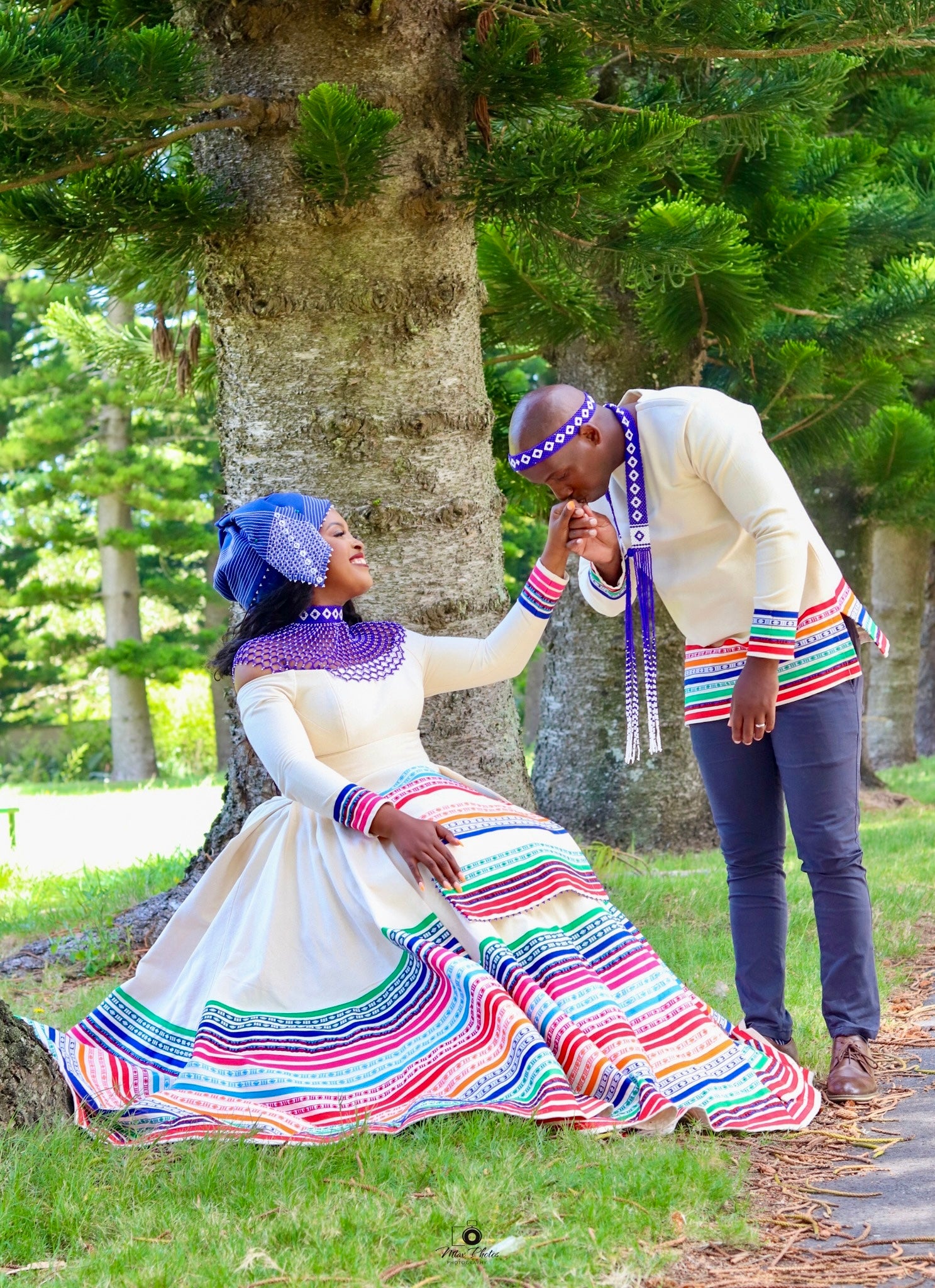 Lihle wedding ensemble