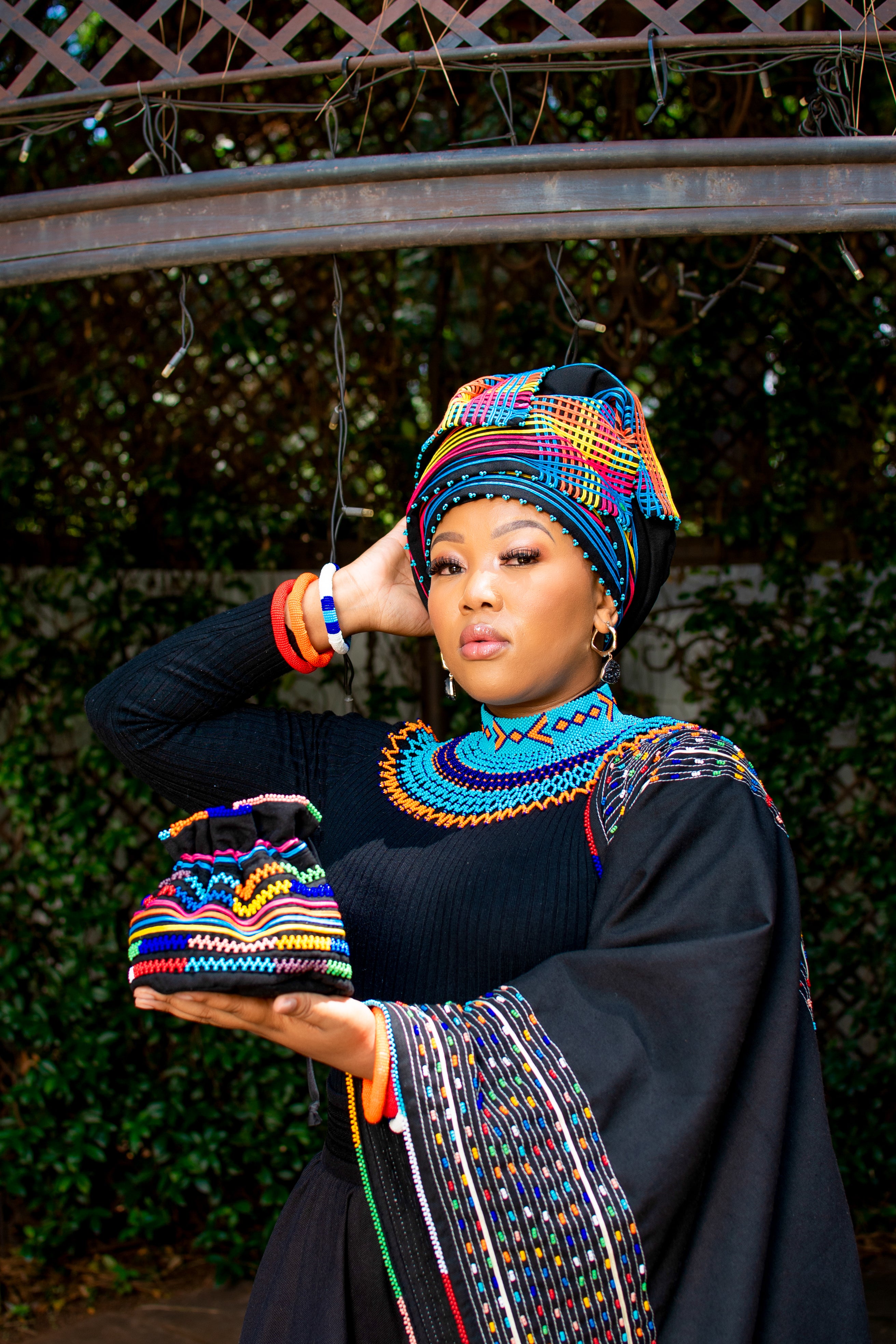 Black Diamond patterned ladies