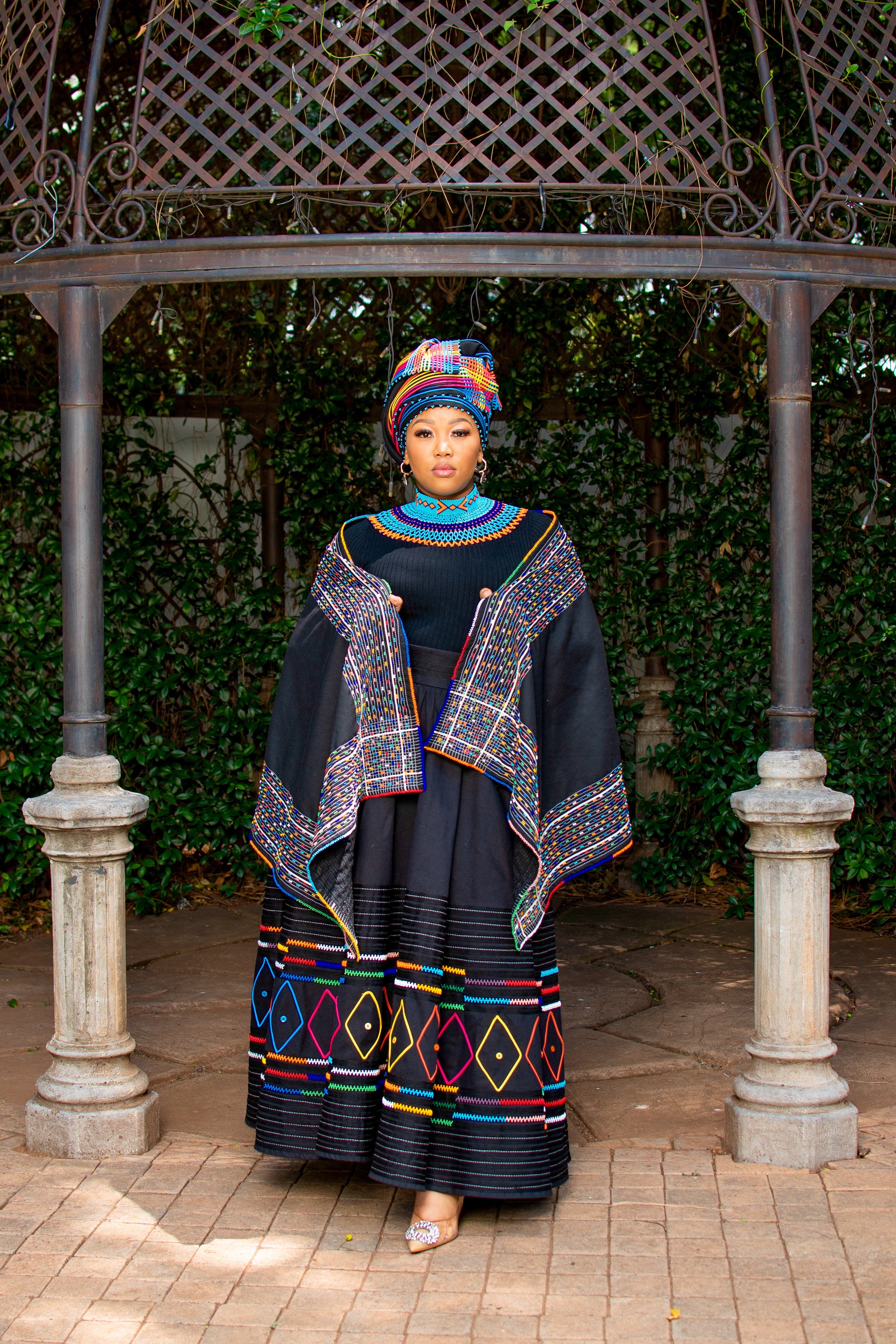 Black Diamond patterned ladies