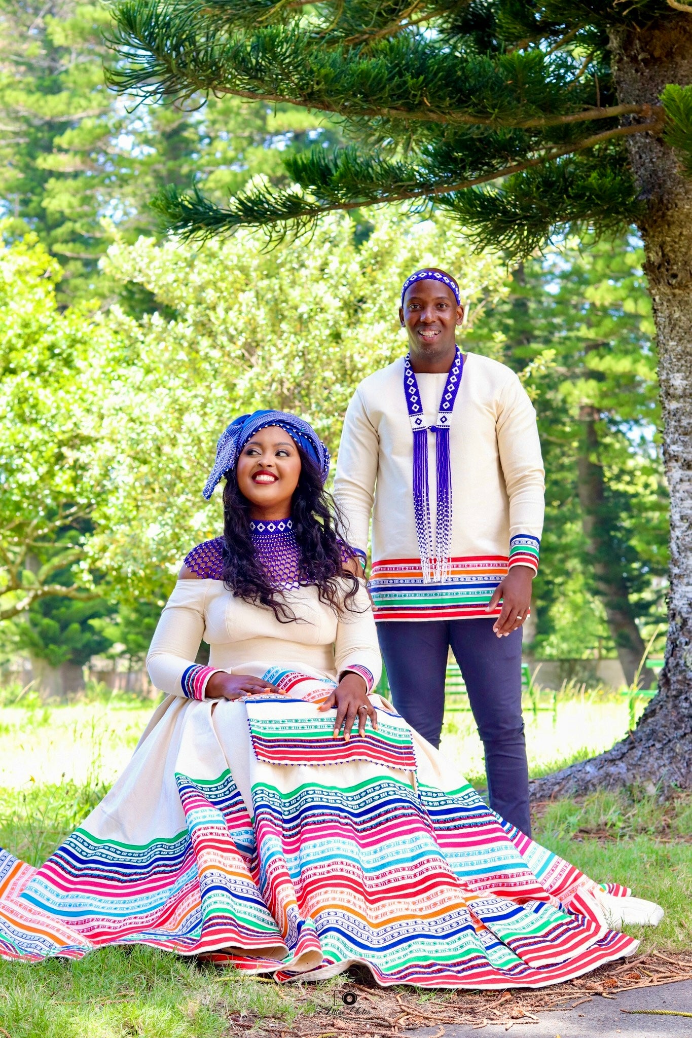 Lihle wedding ensemble