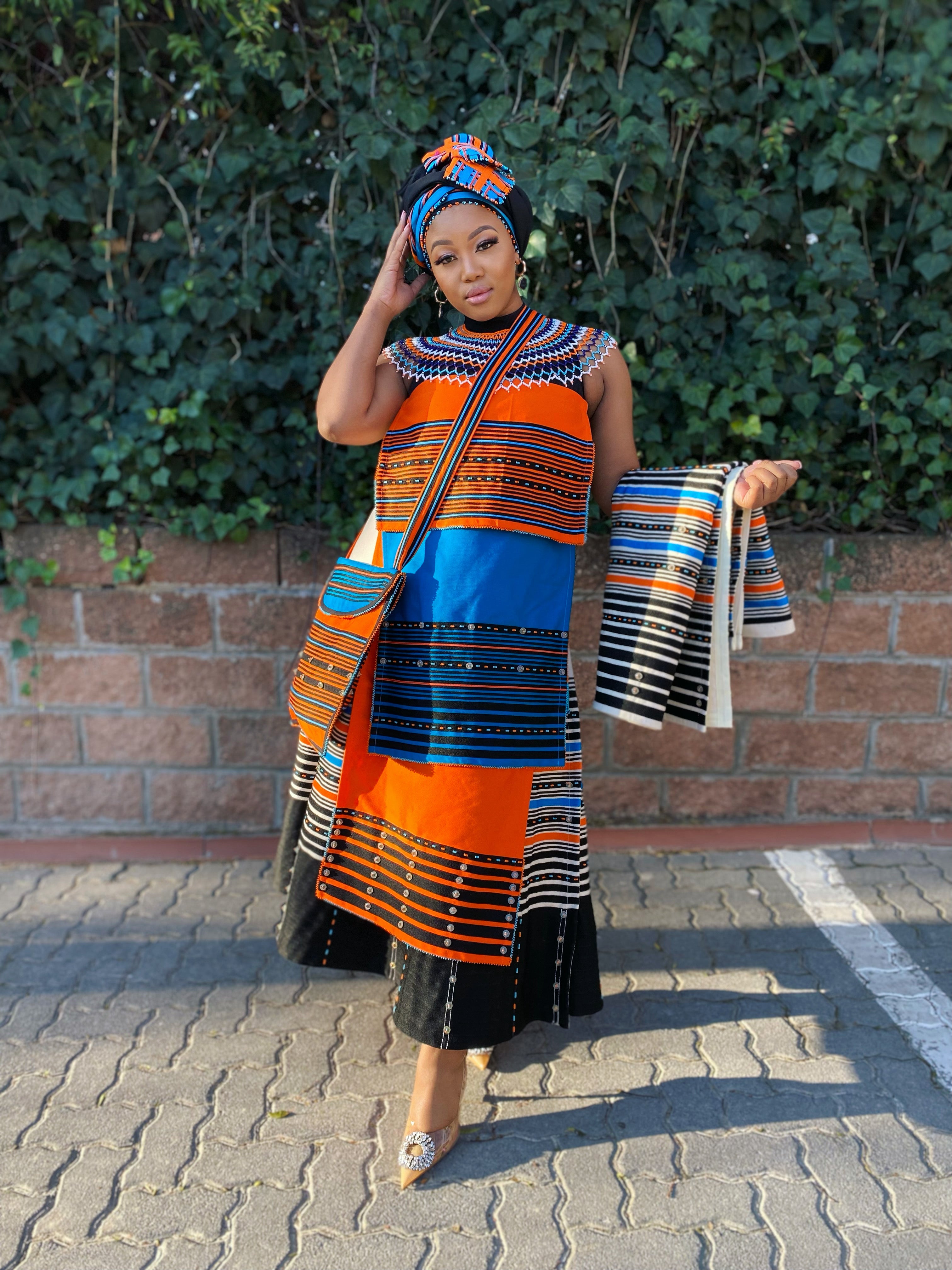Okuhle 5 pieces ladies xhosa ensemble