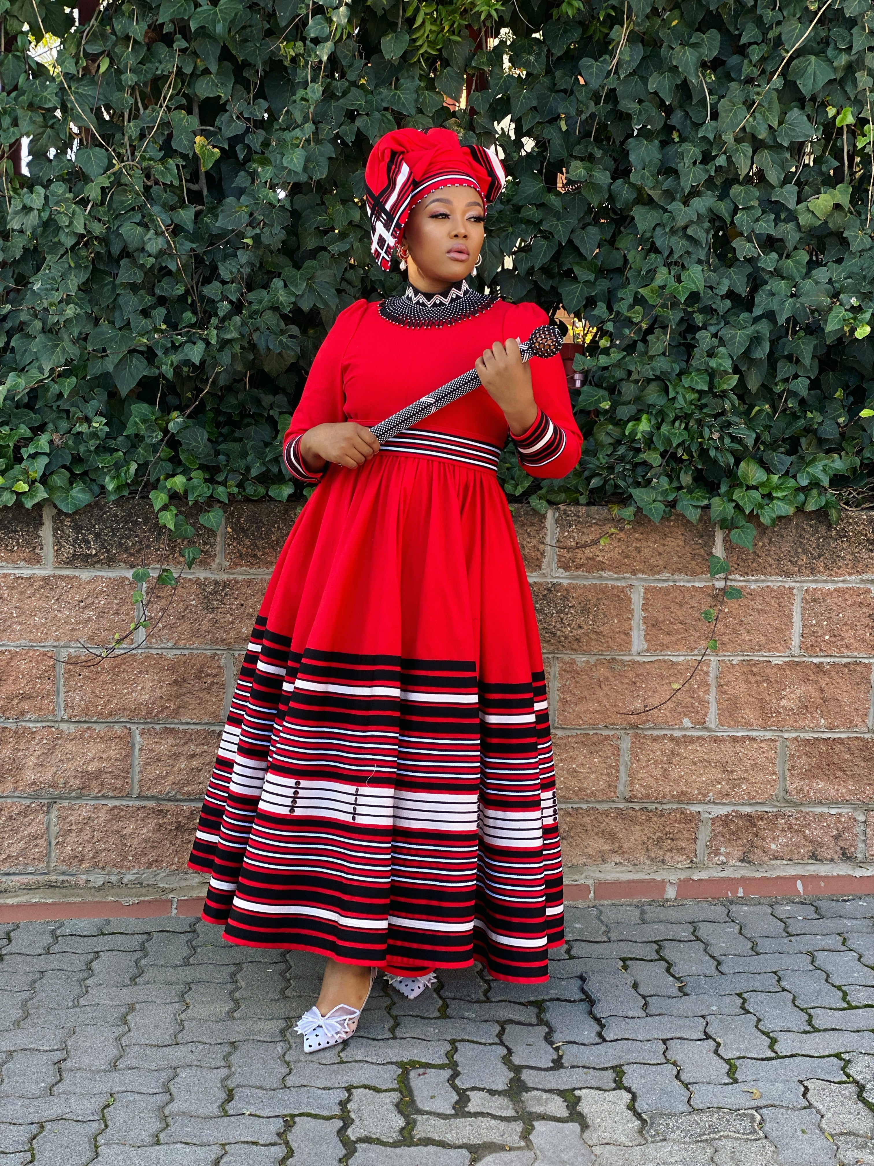 Nomakhwezi Dress & matching headwrap