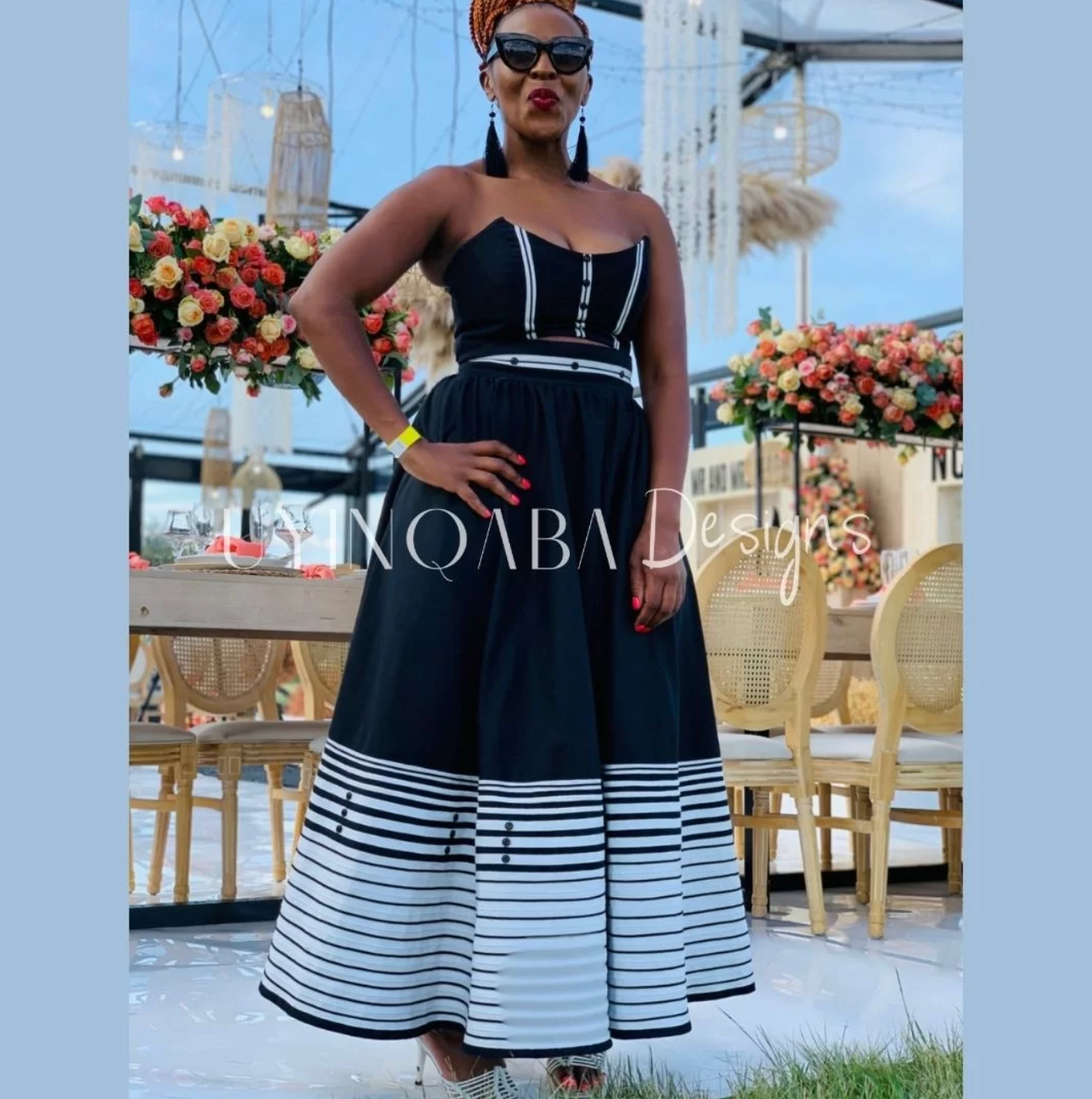 Omila Skirt & Corset Ensemble