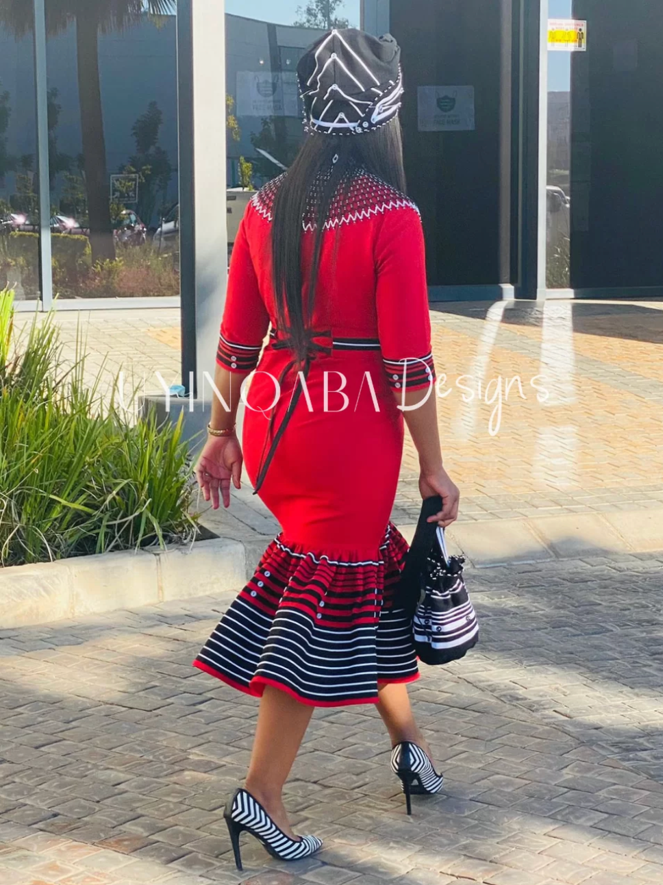 Zikhona Peplum Dress