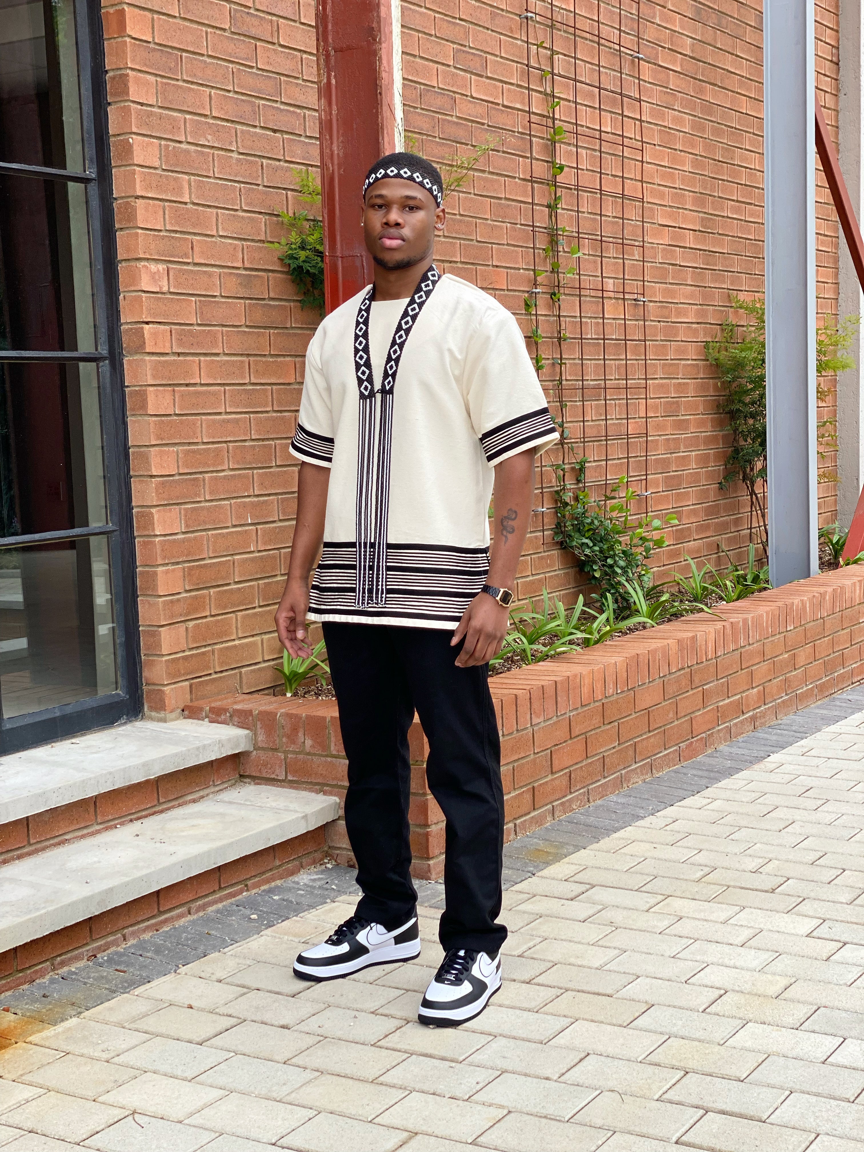 Classic Cream short sleeve Shirt